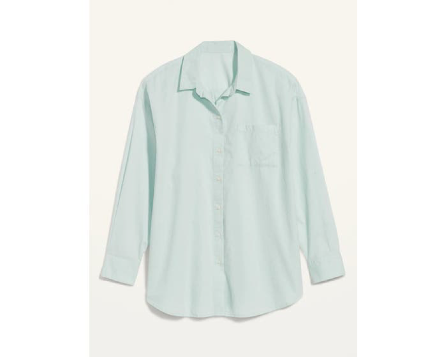 OLD NAVY BLUSA BOYFRIEND MUJER